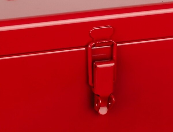 P.HENRY - Pierre henry - coffret perceuse en metal rouge - large