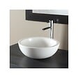 PLANETE BAIN - Vasque à poser bol design blanche - vignette