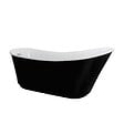 ONDEE - Baignoire Lalie monobloc en acrylique - 180x80cm - vignette