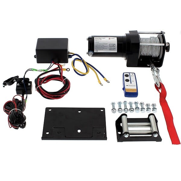 GT MARKET - Treuil électrique avec télécommande sans fil 1360 kg - large