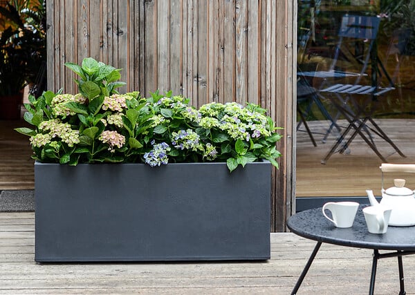 EDA - Jardinière Basalt - Gris anthracite - 98L - large