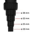 GT GARDEN - Stérilisateur clarificateur de bassin 58 W avec lampe UV-C 55 W - vignette