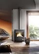 INVICTA - Poêle à bois Kazan - Fonte - Anthracite - 9kW - vignette