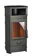 INVICTA - Poêle à bois Treville - Fonte - Anthracite - 8kW - vignette