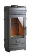 INVICTA - Poêle à bois Cassine - Fonte - Anthracite - 10kW - vignette