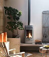 INVICTA - Poêle à bois Cassine - Fonte - Anthracite - 10kW - vignette