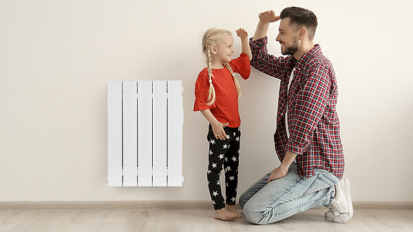 UNIV'R CHAUFFAGE - Radiateur électrique Volupta - Céramique - 1000W - large