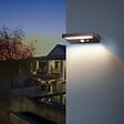 LUMIHOME - Applique solaire LED Pulsar - Noir - vignette