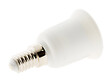 ZENITECH - Adaptateur de douille fiche mâle E14 vers fiche femelle E27 - Zenitech - vignette