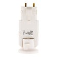 ZENITECH - Douille avec Fiche DCL 6A 250V B22 - Blanc - Zenitech - vignette