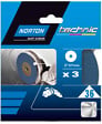 NORTON - Lot 3 disques fibre abrasif 127x22mm grain 36 - vignette