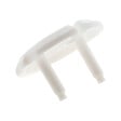 ZENITECH - Lot de 3 caches prises 2 P+T + clef - Blanc - Zenitech - vignette
