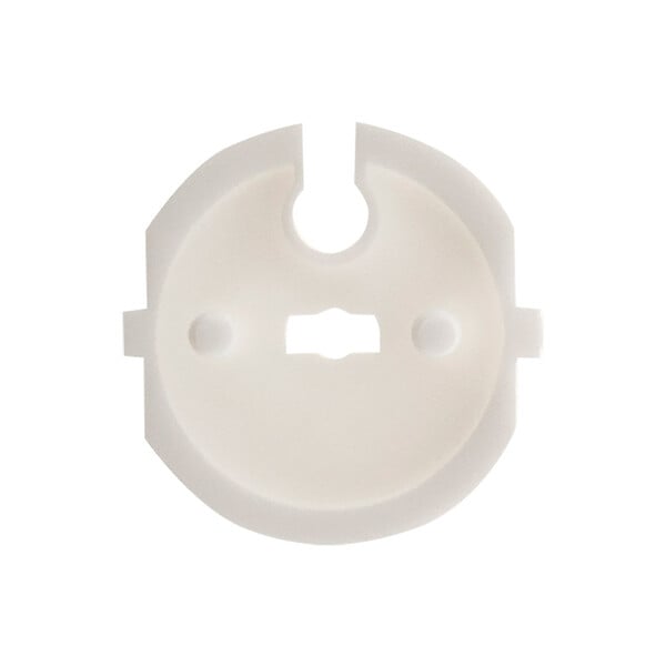 ZENITECH - Lot de 3 caches prises 2 P+T + clef - Blanc - Zenitech - large