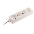 ZENITECH - Bloc multiprise 4 prises 2P+T 16A blanc - Zenitech - vignette