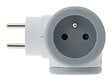 WATTANDCO - Triplite rotative Grise 3x16A - Watt and Co - vignette