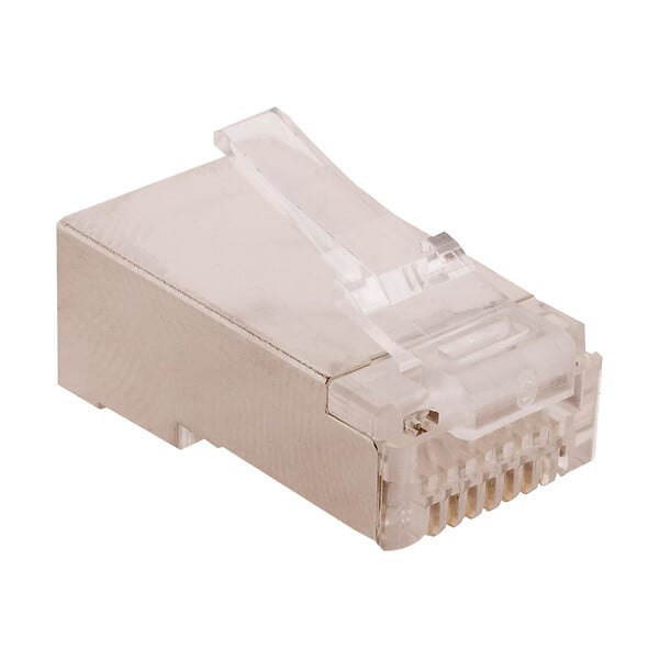 ZENITECH - Lot de 2 fiches RJ45 prêts à monter pour connexion réseau - Zenitech - large
