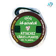 ID-SCRATCH - Bande scratch auto-agrippante ID-SCRATCH vert 1 cm x 2.5 m - vignette