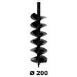SURICUT - Mèche SEMI-PROFESSIONNELLE Ø 200 mm pour tarière thermique - vignette