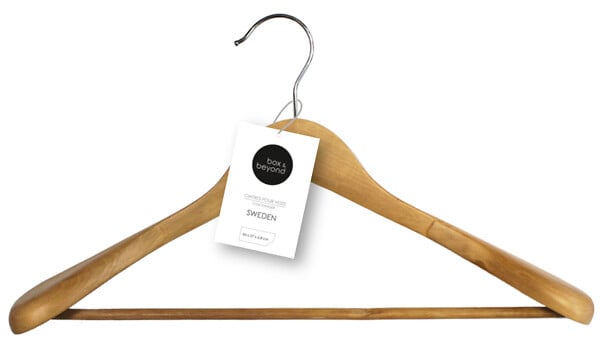 BOX & BEYOND - Cintre pour veste en bois - large