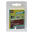 WOLFCRAFT - 2000 Agrafes larg. a.trempé type 013 6mm - vignette
