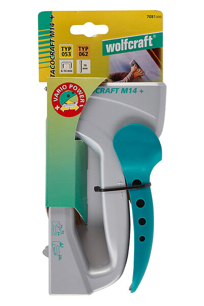 WOLFCRAFT - 1 Agrafeuse manuelle tacocraft M14+ - large