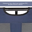PAWHUT - Lit sur pieds XXL pour chien chat lit de camp animal lit surélevé tissu oxford textilène micro-perforé 92L x 76l x 18H cm bleu marine - vignette