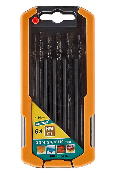 WOLFCRAFT - 1 Coffret S-6 Forets universels D 3-10 - large
