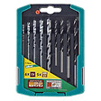 WOLFCRAFT - 1 Coffret M-9 forets béton-bois - vignette