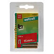 WOLFCRAFT - 1200 Agrafes étroit.résine type 055 15mm - vignette