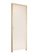 BALLAY - Bloc-porte alvéolaire isoplane prépeint -204x93cm poussant gauche / Huisserie bois brut, section : 66x56 mm - vignette