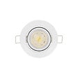 XANLITE - Spot encastrable connecté orientable blanc, culot GU10, puissance 5W, équivalent 50W, flux 345 lm, éclairage RVB + CCT 2700–6000 K, compatible Alexa et Google Home - vignette