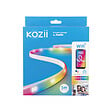XANLITE - Strip LED connecté 5 m, puissance 20W, flux 220 lm, éclairage blanc variable, variation couleur et intensité, angle 120°, marque Kozii, usage intérieur décoratif - vignette