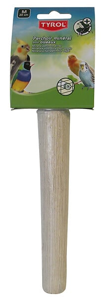 TYROL - Perchoir pour oiseau droit Tyrol 20 cm - large