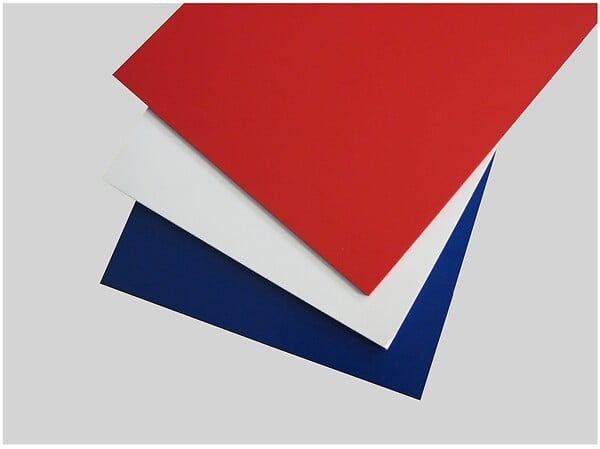 MULTICEL - Plaque PVC expansé blanc 3mm 0.50x1m - large
