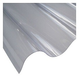 PEVELITE - Plaque ondulée PVC GO 177-51 cristal 300x92cm - large
