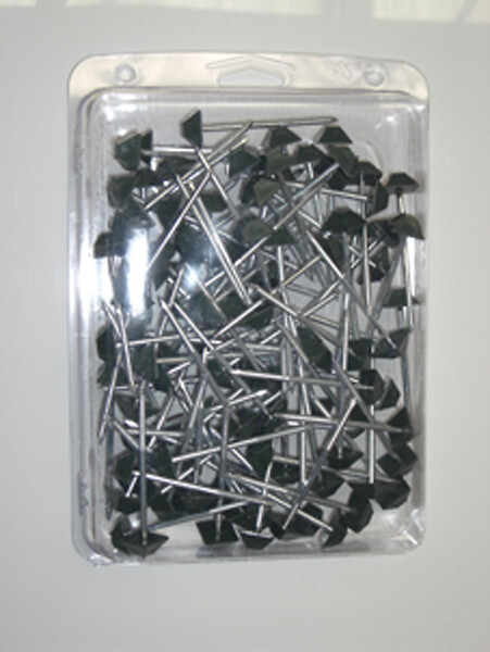 ONDOFIX - 100 pointes vertes pour toiture bitume - large