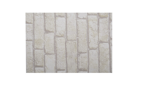 FIXOR - Adhésif décoratif brique blanche 45cmx2m - large