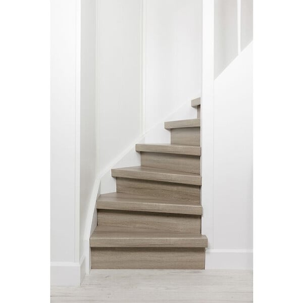 FORESTEA - Lot de 2 bandes de chant rénovation d'escalier stratifié louisiana 60 x 400 mm . - PEFC 70% - large
