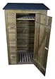 HABRITA - Abri de jardin - Bois - 12mm - 0.51m2 - vignette