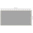 OUTSUNNY - Moustiquaires pour tonnelle barnum pavillon de jardin 3 x 4 m - lot de 4 moustiquaires zippées + crochets d'attaches - polyester nylon - vignette