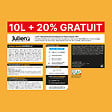 JULIEN - Peinture sous-couche universelle - Blanc - Mat - 10L+20% gratuit - vignette
