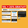 JULIEN - Sous couche plaque de plâtre - Blanc - Mat - 10L+20% gratuit - vignette