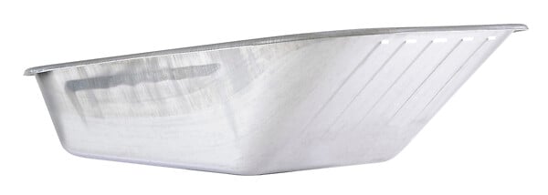 HAEMMERLIN - Caisse brouette non percee en acier galvanise - 100L - large