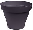 POETIC - Pot rond Roméo 50 GRIS ANTHRACITE - vignette