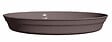 POETIC - Soucoupe FLOROSTA diam 17cm pr pot ROMEO 25cm taupe - vignette