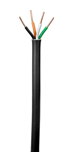 NEXANS - Câble electrique U1000 R2V 4x2.5mm2 - Vendu au metre - large