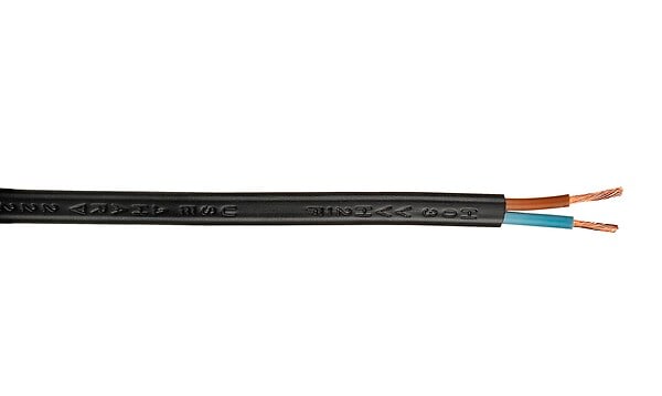 NEXANS - Câble electrique H03WH2-F - Blanc - 2x0.75mm2 - large