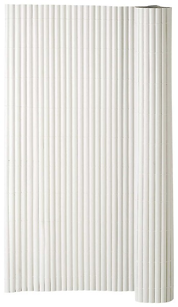 SICATEC - Canisse PVC Simple Face 1m x 3m Blanc - large
