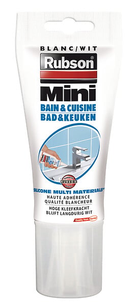 RUBSON - RUBSON Mastic Sanitaire Je Jointe Blanc Tube 150ml - large