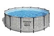 BESTWAY - Piscine tubulaire Steel Pro Max - Ronde - D427xH122cm - vignette